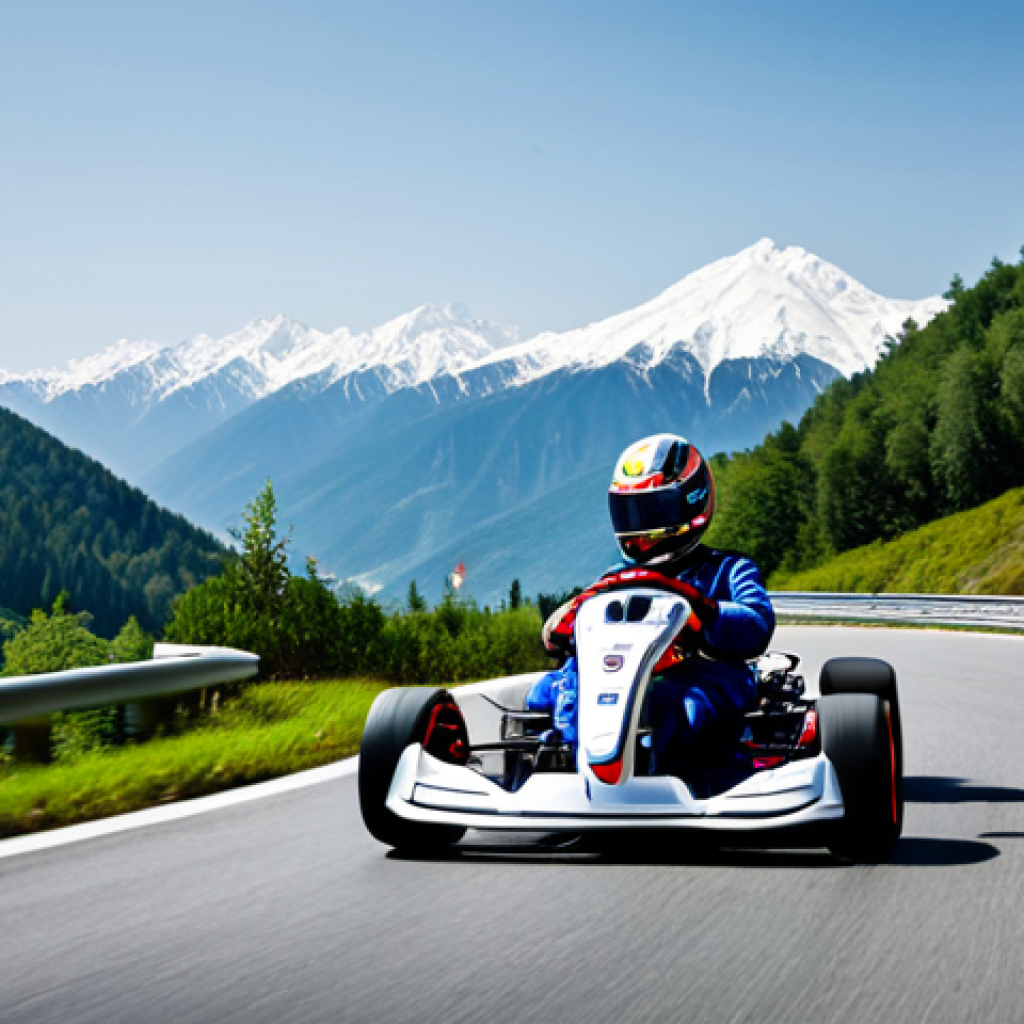 카트라이더 초보 유저와 드리프트 노하우 - **

A skilled race car driver in a professional racing suit, fully clothed, driving a high-performan...