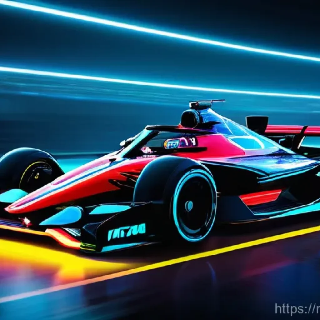 카트라이더 아이템전 용어 사전 - **Prompt: The Strategist's Choice**
    A highly detailed, cinematic wide shot of a futuristic racin...