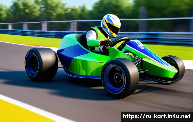 카트라이더 신규 유저를 위한 게임 스타트 가이드 - **Prompt: First Steps on the Track: Mastering the Drift**
    "A determined and focused young adult ...