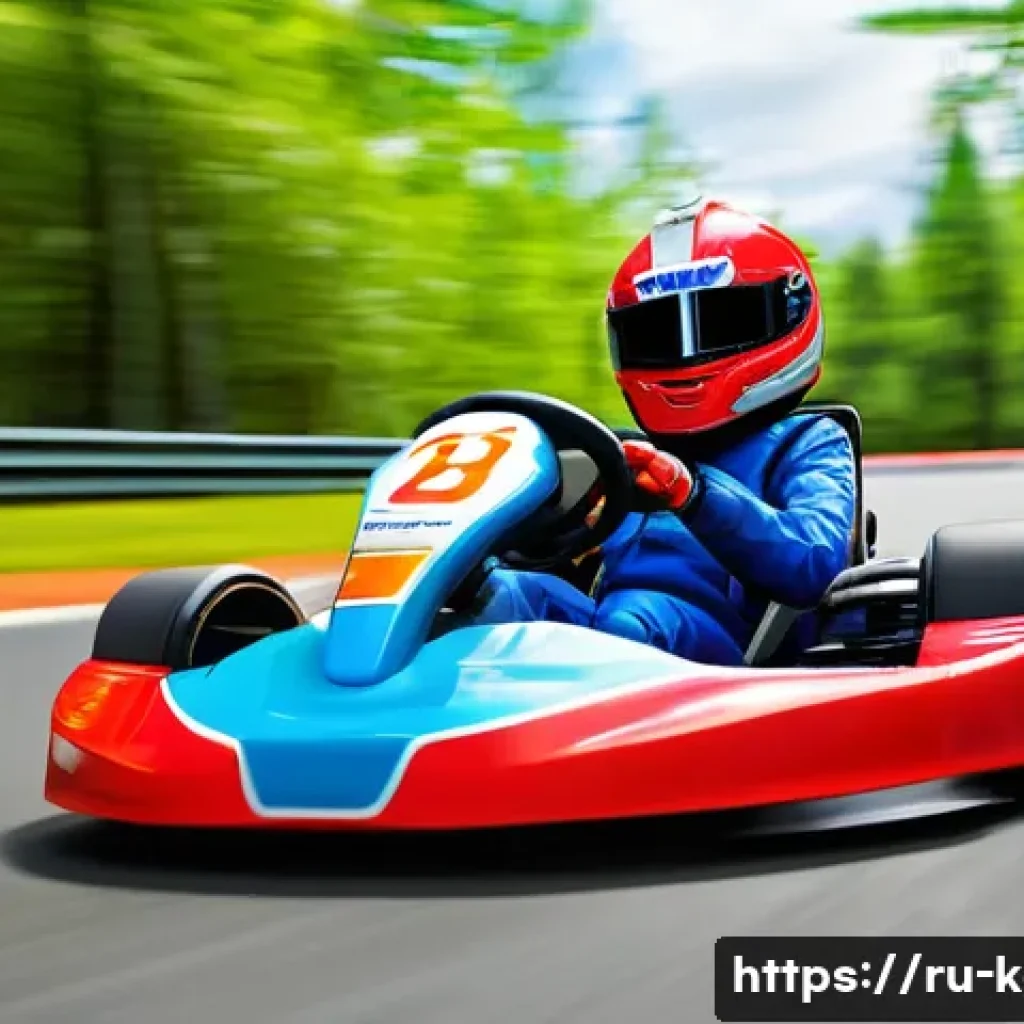 카트라이더 신규 유저 위한 FAQ - **Prompt 1: The Determined Rookie on KartRider Track**
    "A vibrant, high-detail 3D animated illus...