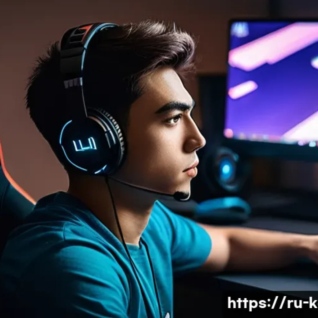 카트라이더 게임 중 악성 유저 대처법 - **Prompt 1: Focused Resilience Against Toxicity**
    A detailed, cinematic wide shot of a young mal...