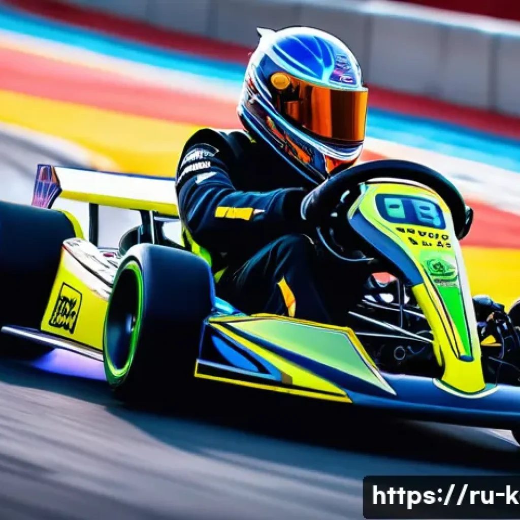 카트라이더 인기 트랙 추천 - A dynamic racing scene on a KartRider track named "Citadel of Speed," featuring long straightaways a...