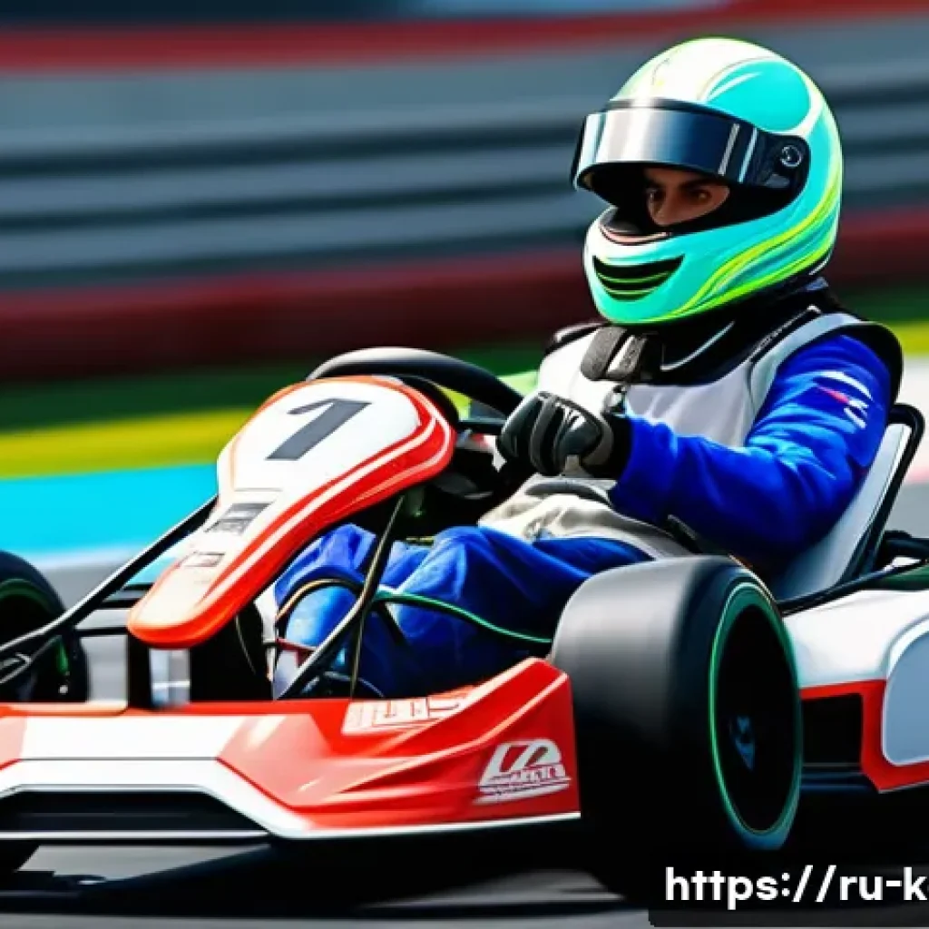 카트라이더 초보자를 위한 팀플레이 연습 - A dynamic team of kart racing players in a high-speed race setting, featuring a confident leader in ...